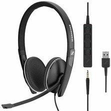 Sennheiser Sc 165 USB Ctrl Çift Taraflı USB Kablolu Uc Kulaklığı