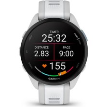 Garmin Forerunner 165 Sis Grisi Beyaz