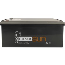 Mexxsun Lityum Akü 12,8V 200AH (Lifepo4) 2560WH