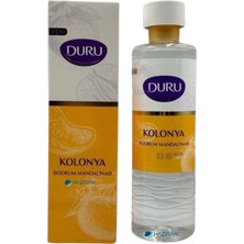 Duru 200 ml Cam Şişe Kolonya 3'lü Set, Bodrum Mandalinası, Kiraz Çiçeği, Okyanus Tazeliği