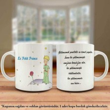 Asilmeydan Küçük Prens - Söz Yazılı Tasarımlı Kupa Bardak-Hediyelik