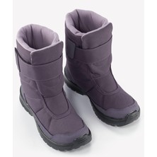 Quechua Çocuk Su Geçirmez Outdoor Kar Botu -  Gri / Mor - SH100