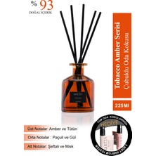 Quiltza Home Tobacco Amber Serisi Çubuklu Oda Kokusu 225 ml