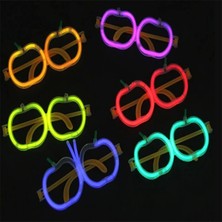 Mepa Tedarik Glow Stick Elma Gözlük - Glow Partisi Gözlüğü - Glow Stick Gözlük 12 Adet