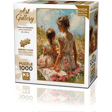 KS Games Mother And Doughter 1000 Parça Puzzle