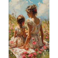 KS Games Mother And Doughter 1000 Parça Puzzle