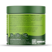 Naturagen Detoks Powder Vegan Yeşil Sebze Detoks Tozu 120 Gr