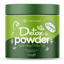 Naturagen Detoks Powder Vegan Yeşil Sebze Detoks Tozu 120 Gr