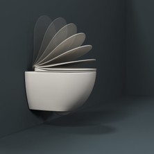 Creavit Free Kanalsız Asma Klozet FE322 + Creavit Yavaş Kapak