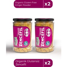 Ekoloji Market Organik Glutensiz Zencefil 70 gr X2 / Organic Gluten-Free Ginger 70 gr X2