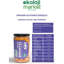 Ekoloji Market Organik Glutensiz Zerdeçal 100 gr / Organic Gluten-Free Turmeric 100 gr