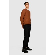 Sisley Sisley   Stockholm Slim Fit Denim Pantolon Erkek Siyah Pantolon - 323A4OH2SE01P
