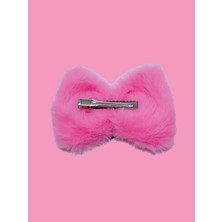 Gökbin Çoçuk Sevimli Kuromi Kawai Peluş Fiyonklu Taç Toka Saç Bandı