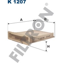 Fıltron K1207 - Kabin Filtresi