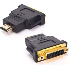 Navidata Hdmi(M) To Dvi(F) 24+5 Dönüştürücü Çevirici Erkek Dişi DVI HDMI Adaptör