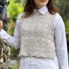 Moda Gülse Süveter Yandan Bağlama Detaylı