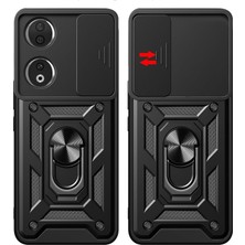 Adige Honor 90 Kılıf Yüzüklü Sürgülü Kamera Korumalı Pars