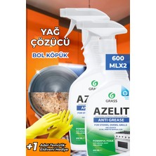 Grass Azelit Ultra Anında Etki Mutfak Kir ve Yağ Çözücü Sprey 600ml x2