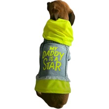 Ziggy Dog  Köpek Kıyafeti Kot Yelek Fosforlu Neon