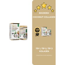 Bigderm Collagen Coconut Tip 1, Tip 2, Tip 3, Hidrolize Vitamin C Kolajen