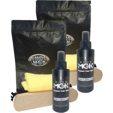 Shoem Mgk Shoe Cleaner 150 ml 2 Tane Ayakkabı Temizleme Sprey Form ile Birlikte Bez ile Fırça