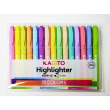 Kagito Highlighter Kalem Seti (15'li)