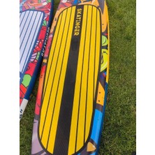 Skatinger Grafitti Sup Paddle Board Şişirilebilir 350X82X15 cm Tam Set 200 kg Taşıma Kapasitesi