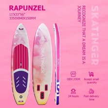 Skatinger Rapunzel Sup Board 335X84X15 cm Ultra Dengeli Skatinger Gezi-Yoga Paddle Board - Tamset