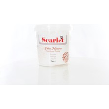 Scarlet Şeker Hamuru Beyaz 1kg