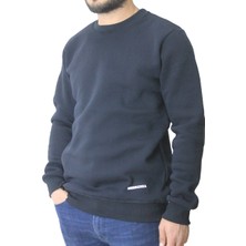 Modrenza Bisiklet Yaka Şardonlu Sweatshirt
