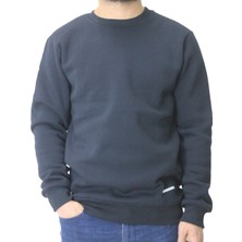 Modrenza Bisiklet Yaka Şardonlu Sweatshirt