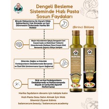 Ölçülü Gıda Hızlı Pasta Sosu Bitki Çeşnili Elma Sirkesi 250 ml