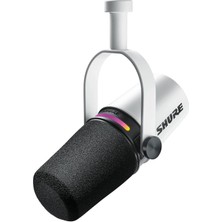 Shure  Mv7+-W Xlr/usb Podcast Mikrofon (Beyaz)