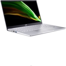 Acer Swift 3 Sf314-43-R09W AMD Ryzen7 5700U 16GB 512GB SSD AMD Radeon Dos 14'' FHD 60 Hz Gümüş Notebook NX.AB1EY.00C