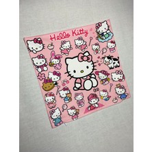 Yaya Dizayn Hello Kitty Desenli Dijital Baskılı Dekoratif Kırlent Kılıfı ve Yastık