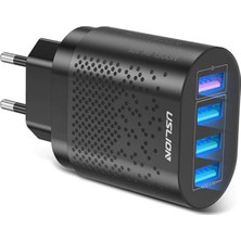 Uslion 4 Port 48W Qc 3.0 Hızlı Şarj Başlık Adaptörü