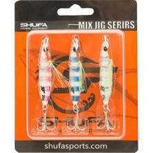 Shufa Zebra Mix Series 5 cm 14 gr Jig Yem