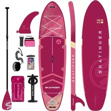 Skatinger Serial Aile Boyu Sup Paddle Board 350X89X15CM Premium Full Set Şişme Sörf Tahtası