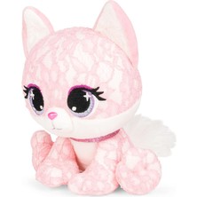 Fendii Tasarımcı Moda Pet Jessica Foxy Fox Premium Peluş Hayvan Yumuşak Peluş Pembe 9 Inç (Yurt Dışından)