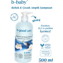 b-good  Bebek & Çocuk Saç ve Vücut Atopik Şampuanı 500 ml