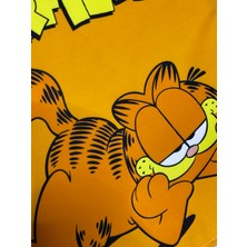 Garfield Desenli Dijital Baskılı Dekoratif Kırlent Kılıfı ve Yastık