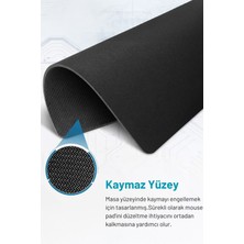 Ortholand Xtreme Xl 90X40 Professionel Dikişsiz Büyük Boy Mouse Pad Gaming, Ofis, Oyuncu Mouse Pad, Siyah