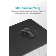 Ortholand Xtreme Xl 90X40 Professionel Dikişsiz Büyük Boy Mouse Pad Gaming, Ofis, Oyuncu Mouse Pad, Siyah