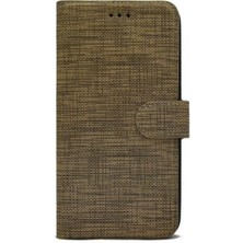 Nihcase Samsung Galaxy S10  Kılıf Holster Canvas Kartlıklı Fabric Cüzdan
