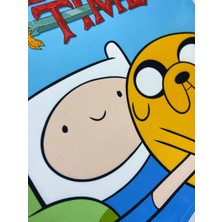 Yaya Design Co Adventure Time Desenli Dijital Baskılı Kırlent Kılıfı ve Yastık