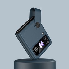 Nihcase Samsung Galaxy Z Flip 3 Kılıf Skinfeel Shockproof El Tutmalı Standlı Kapak