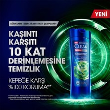 Clear Men Kepeğe Karşı Etkili Şampuan Günlük Arınma ve Ferahlık 350 ml