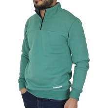 Modrenza Erkek Yarım Fermuarlı Sweatshirt