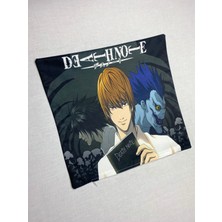 Anime Death Note Desenli Dijital Baskılı Dekoratif Kırlent Kılıfı ve Yastık