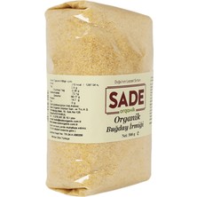 Sade Organik x 2 Paket Buğday Irmiği 500 gr